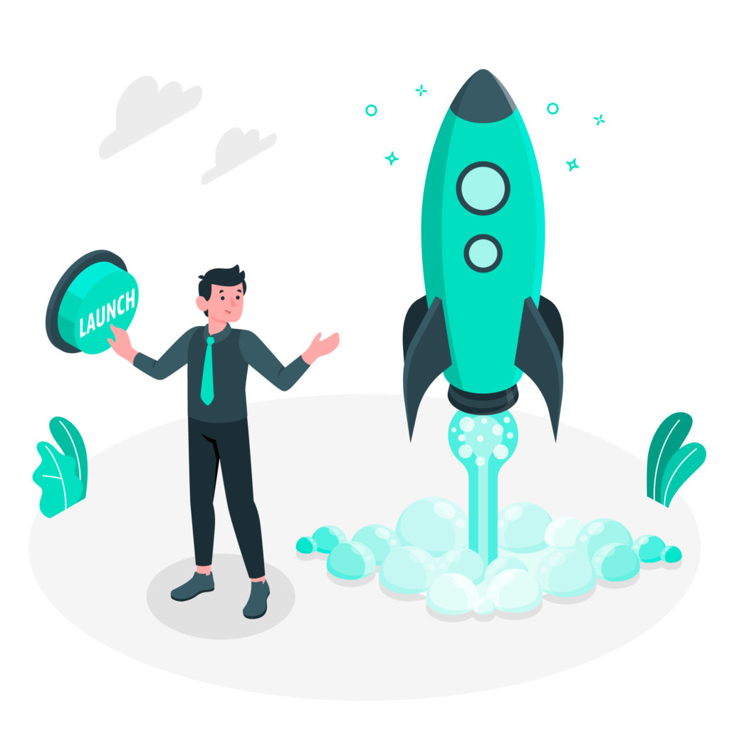 Rocket launch Business Start-up